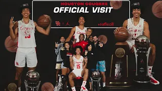 What official visits are really like…University of Houston basketball- Jared Mccain Ep.2 Pt1