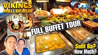 The Amazing VIKINGS MALL OF ASIA BUFFET Experience | Full Restaurant Tour | 2023 Latest Update