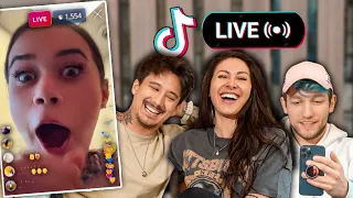 Wenn Julien, Rezo & Gnu spontan TikTok Livestreams CRASHEN!