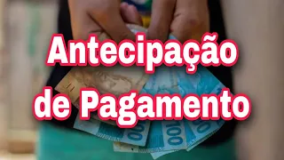 Dinheiro no Seu Bolso: Antecipação de Pagamento