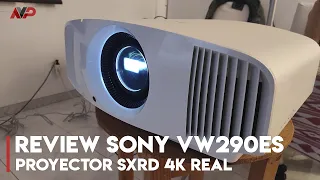 Review proyector Sony VPL-VW290ES: convierte tu salón en un cine 4K