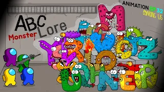 어몽어스 VS  ABC Lore Monster 32화 AMONG US ANIMATION 32