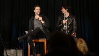 Paul Wesley and Ian Somerhalder TVD Chicago Convention 2017