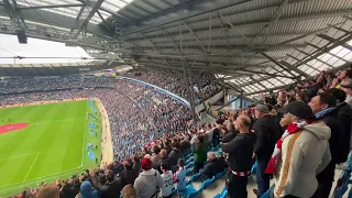 Brentford fans singing Hey Jude at the Ethihad♪ Hey Jude is better in Brentford than in the City!