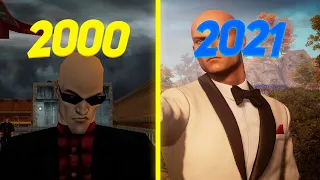 Эволюция серии игр Хитман(Hitman) 2000-2021