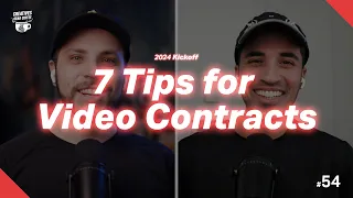 7 Tips for Video Contracts (reupload) | Creatives Grab Coffee #54