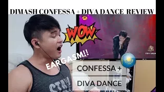 [REACTION] EARGASM w/ DIMASH CONFESSA + DIVA DANCE | WOW | #JANGReacts