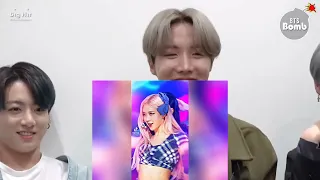 BTS REACCIONA A BLACKPINK TIKTOK EDITS