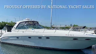 2001 Sea Ray 460 Sundancer with DIESELS