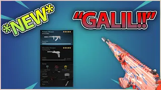 THE NEW "GALIL" IS A BEAST IN MODERN WARFARE! (BEST CR 56 AMAX CLASS SETUP!)