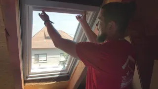 Montáž strešných okien