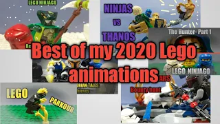 Best of my 2020 Lego Stop-Motion Animations