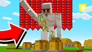 ENCONTREI O GOLEM GIGANTE MAIS FORTE DO MINECRAFT