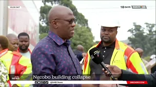 Ngcobo Collapse |  Premier Oscar Mabuyane conveys words of condolences to bereaved families