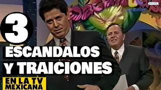 Top 3 de las PEORES TRAICIONES en la TELEVISIÓN MEXICANA que ¡NO SE OLVIDAN!
