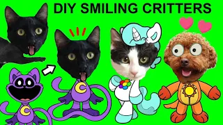 CATNAP Y TODOS LOS SMILING CRITTERS de Poppy Playtime 3 pero son animales / DIY vs Luna y Estrella