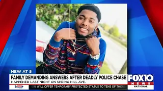 Family demanding answers after deadly police chase