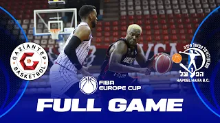Gaziantep v Hapoel B-Cure Laser Haifa | Full Basketball Game | FIBA Europe Cup 2022-23