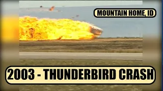 2003 Mountain Home AFB Thunderbird Crash