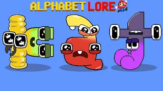 Alphabet Lore But Something is WEIRD #10 | All Alphabet Lore Meme | GM Animation