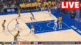 NBA LIVE🔴 Indiana Pacers vs New York Knicks | Game 1 - 6th May 2024 | NBA Full Game - NBA 2K24