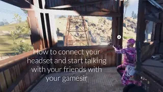 How to use a headset to talk with your friends using gamesir vx2