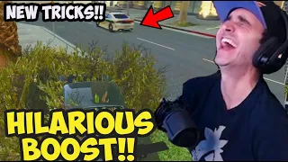 Summit1g Does MOST HILARIOUS BOOST & Shows Off His NEW TRICKS!! | GTA 5 ProdigyRP