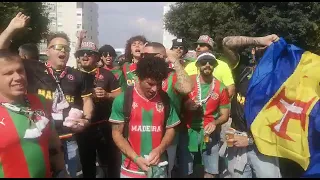 Adeptos do Marítimo concentram-se no Estádio José Gomes