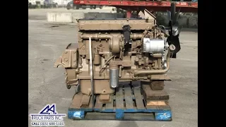 Cummins L10 Diesel Engine 300 HP CPL 1619 WALK AROUND Serial # 34605599 | CA TRUCK PARTS