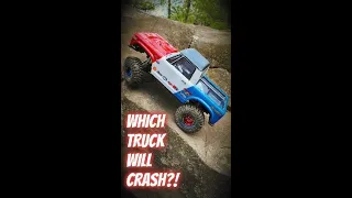 Rc crawlers crashing vanquish axial rcspeedy