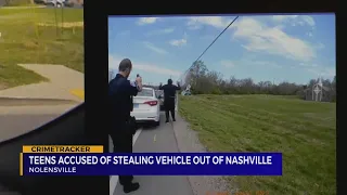Teens accused of stealing car out of Nashville, TN