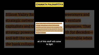 PLEASE PREPARE! People Don't Realize What's Coming! | Chamath Palihapitiya