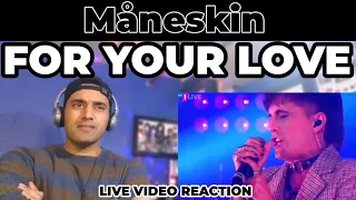 Måneskin - For Your Love (Live at 1LIVE WDR, 11.08.2021) - FIRST TIME REACTION