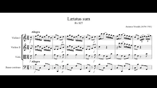 Antonio Vivaldi - Laetatus sum Rv 827 (New discovery)