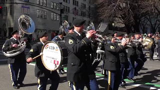 St. Patrick's Day Parade~2018~NYC~69th Regiment MB Fighting Irish~NYCParadelife