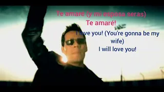 Marc Anthony - I need you / Te amaré (Letra) & English lyrics