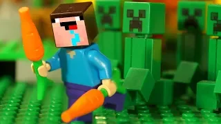 LEGO Noobik Minecraft - Stop Motion Animation Compilation