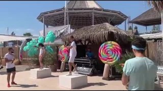 ✔️Коблево Видео: Bora Bora пляж. Онлайн обзор 11 июля 2020