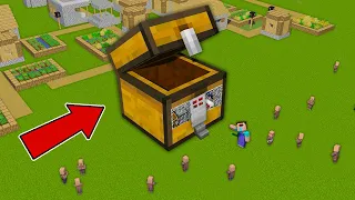 Minecraft NOOB vs PRO: NOOB FOUND THE BIGGEST CHEST! SECRET CHEST HOUSE! (Animation)