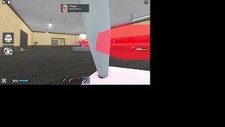 Roblox KAT I got admin knife but died :(