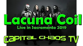 LACUNA COIL (Full Set) in Sacramento, California - October 3rd, 2019 on CAPITAL CHAOS TV