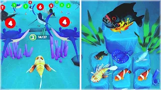 Fish Rush - Swim Eat and Level Up | Gameplay Max Level of Game