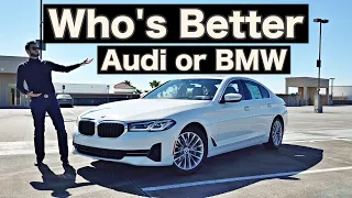 The BMW 5 series 2022 is a Better luxury Sedan than Audi?