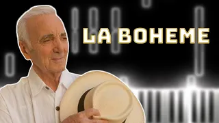 [PIANO TUTORIAL] La bohème - Charles Aznavour - Piano Tutorial with Sheet Music