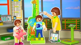 Playmobil po polsku Wesołe Przygody Klary i Kuby - Wizyta u lekarza