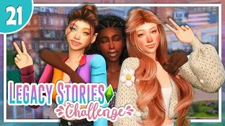 GETTING AN ALL GIRLS APARTMENT!🏘️ | The Sims 4: Legacy Stories Challenge📚 | Part 21 | Gen 2