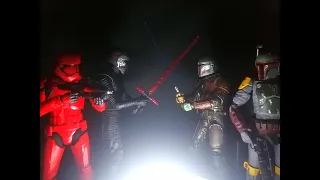 Boba Fett-A Star Wars Stop Motion Story#2-Mandalorian Vs Kylo Ren