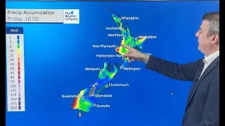 Cold fronts are coming - but large dry areas too