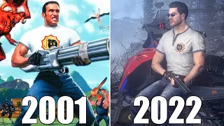 Evolution of Serious Sam Games [2001-2022]