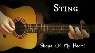 Shape Of My Heart ( Sting & Dominic Miller ) fingerstyle guitar solo.